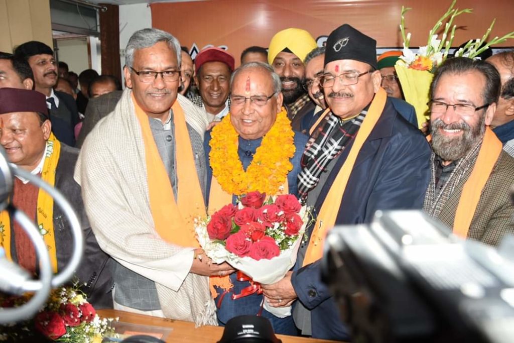 बंशीधर भगत के भाजपा प्रदेश अध्यक्ष बनने पर भाजपाइयों में खुशी की लहर