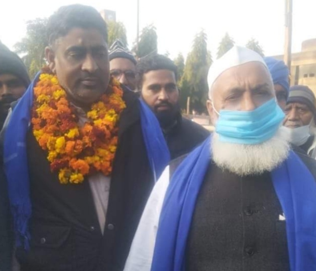 एएसपी प्रत्यासी गुलबहार ने आज नामांकन कर अन्य पार्टियों में मचायी खलबली,,,,।