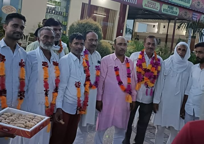 गन्ना समिति डेलीगेट्स चुनाव में बढ़ेडी राजपूतान से राव इनाम व घोड़ेवाला से मेहरबान ने की शानदार जीत दर्ज
