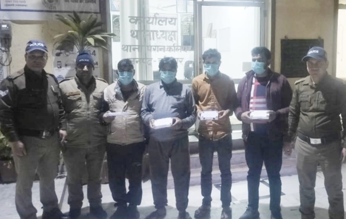 18400 की नगदी के साथ चार सट्टा खाईबाड़ी करने वालों को कलियर पुलिस ने पकड़ा,,,