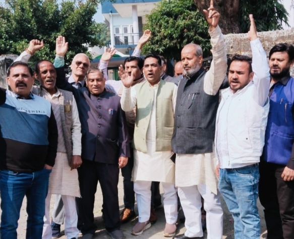 आयकर विभाग ने कांग्रेस और युवा कांग्रेस के खाते फ्रिज कर एक तरफा की कारवाई,,,विधायक फुरकान अहंमद