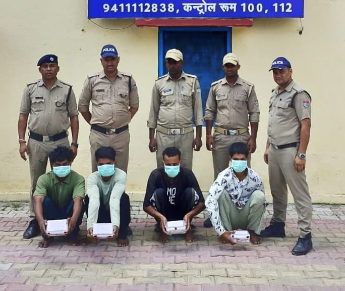 10 दिन पूर्व पथरी थाना क्षेत्र में हुई चोरी का पुलिस ने पर्दाफाश,,,