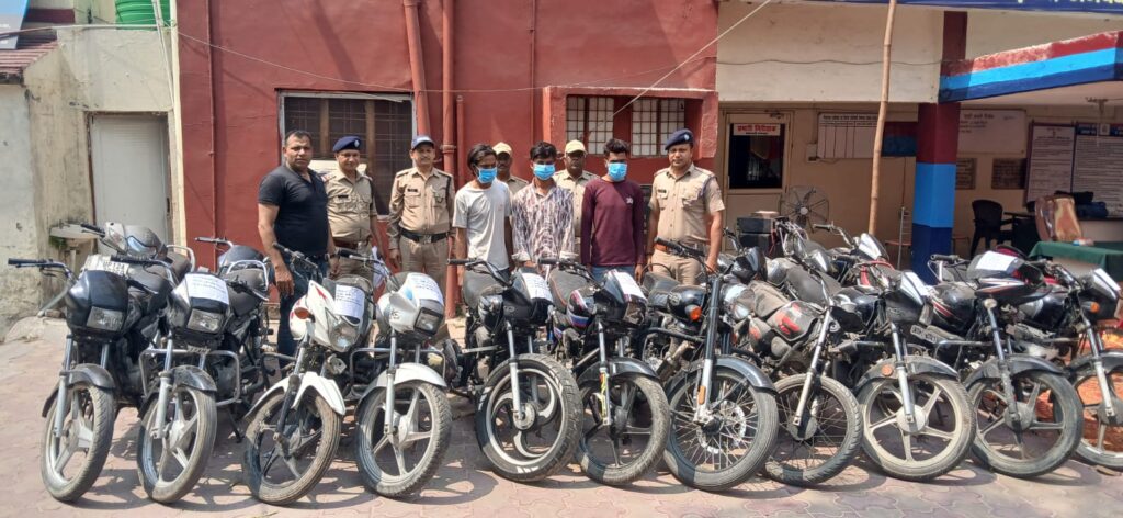 पुलिस कप्तान प्रमेन्द्र सिंह डोबाल के निर्देशन में हरिद्वार पुलिस ने अन्तर्राज्यीय वाहन चोर गिरोह का किया भांडाफोड़,,,