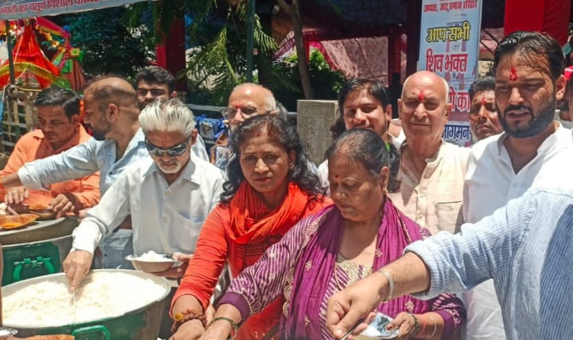 शिवशक्ति सेवा मंडल के कांवड़ सेवा शिविर का हवन-पूजन कर हुआ शुभारंभ,संयोजक रोबिन चौधरी जाखन