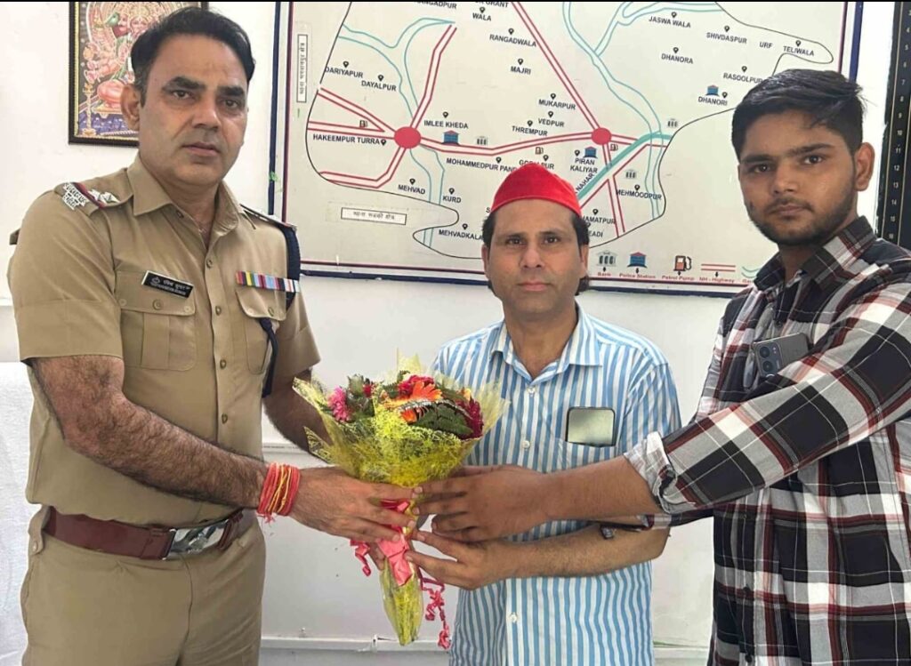थाना अध्यक्ष रविन्द्र कुमार द्वारा अपराधियो ओर संदिग्ध गतिविधियों के खिलाफ सख्त कार्यवाही से समाजसेवी व क्षेत्र के लोग कर रहे सराहना,,,