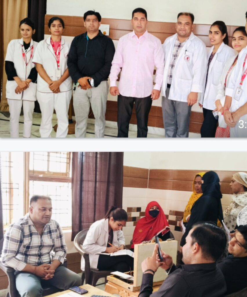 स्वास्थ्य कैम्प लगवाकर नाजिम त्यागी का जनहित में स्वास्थ्य सेवाओं को सुलभ बनाने की दिशा में एक उल्लेखनीय कदम,,,