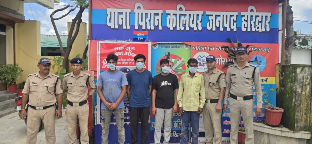 पांच युवकों ने मिलकर एक युवती को पहले शराब पिलाई और फिर कलियर थाना क्षेत्र अंतर्गत सोहलपुर स्थित स्कूल परिसर में गैंगरेप की घटना को दिया अंजाम,,,