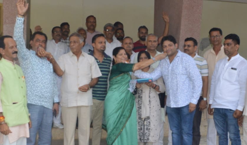 सीपी राधाकृष्णन के देश का 15-वां उपराष्ट्रपति चुने जाने पर भाजपा जिला पदाधिकारियों एवं पिछड़ा मोर्चा ने किया स्वागत,,,