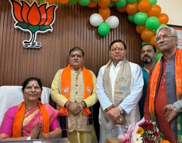 रुड़की में भाजपा जिला कार्यालय का भव्य उद्घाटन मुख्यमंत्री द्वारा संपन्न,भाजपा का हर कार्यालय कार्यकर्ताओं की निष्ठा और संगठन की शक्ति का प्रतीक है,,,पुष्कर सिंह धामी