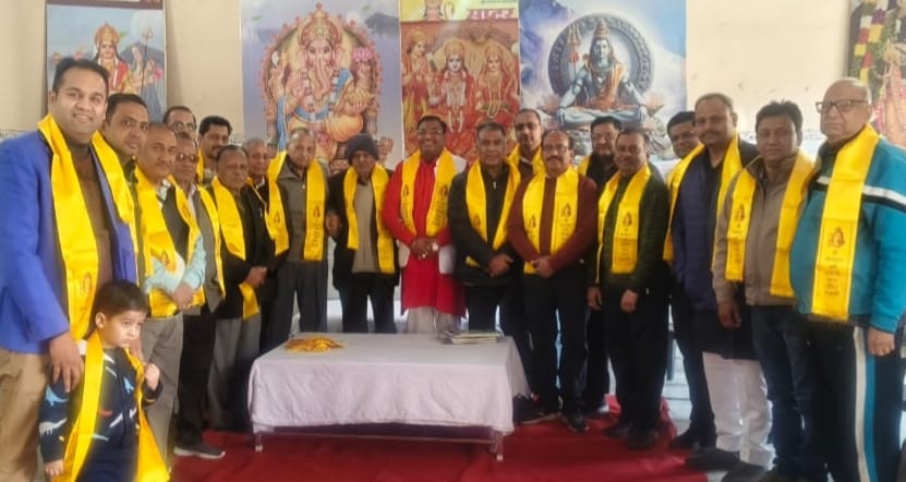 श्री सनातन धर्म रक्षिणी सभा,रजि० रुड़की के चुनाव में अध्यक्ष पद पर सुरेश अग्रवाल व मंत्री सौरभ भूषण शर्मा सर्वसम्मति से हुए निर्वाचित,,,