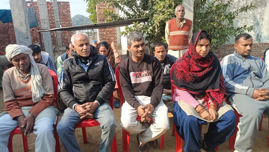 मंडावली के ग्रामीणों ने प्रेस कॉन्फ्रेंस कर अपने ऊपर लगाए गए आरोपों को बताया निराधार,,,