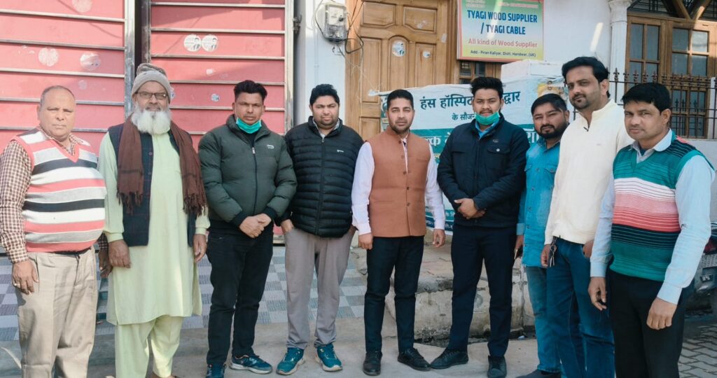 नगर पंचायत कलियर सभासद ने समाजसेवा को माना पहली प्रार्थमिकता, हंस अस्पताल के सौजन्य से लगवाया आंखों का केम्प,,,