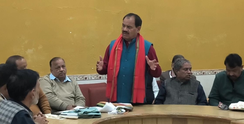 मा0 हरक सिंह रावत जी यूनियन भवन, देवपुरा हरिद्वार में 14 दिसंबर को होने वाली महारैली के लिए कार्यकर्ताओं की ली बैठक,,,