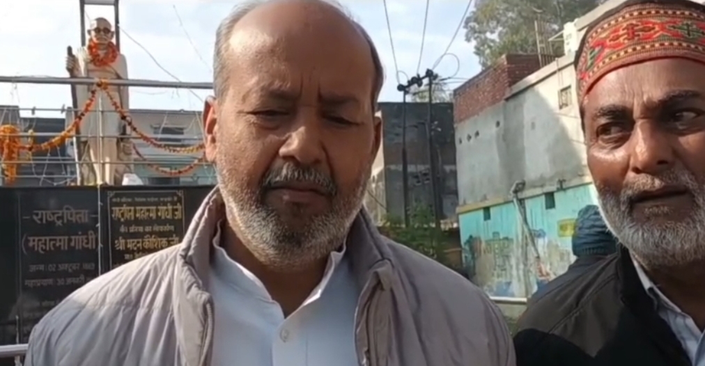 राष्ट्रपिता महात्मा गांधी की पुण्यतिथि पर कांग्रेस ने किया नमन- गांधी विचारधारा पर चलने का लिया संकल्प,,,