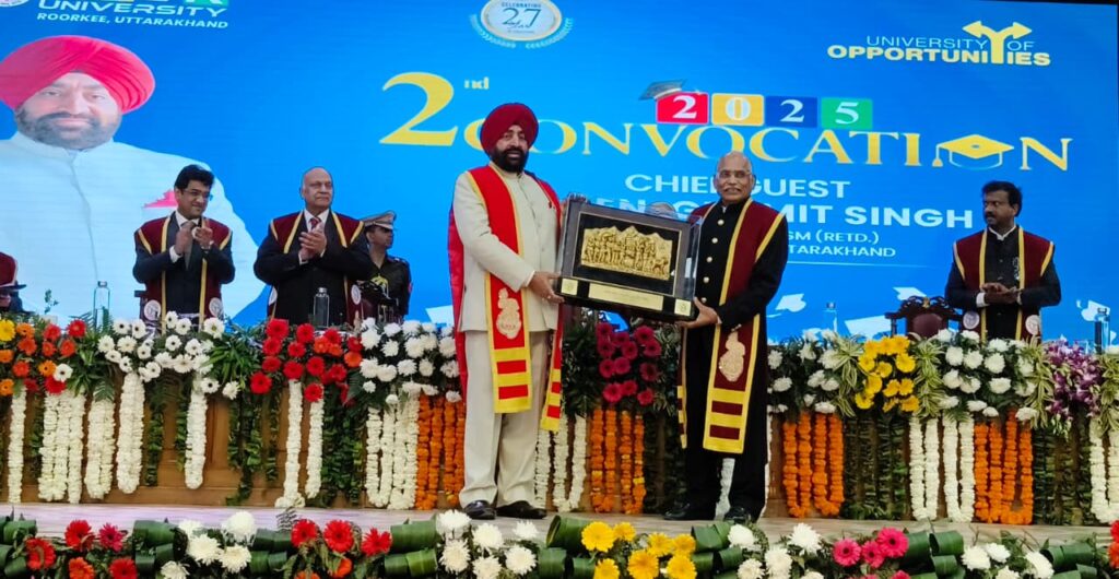 कोर यूनिवर्सिटी में द्वितीय दीक्षांत समारोह की रही धूम,राज्यपाल  ने राष्ट्र निर्माण में युवाओं की बताई अहम भूमिका,,,