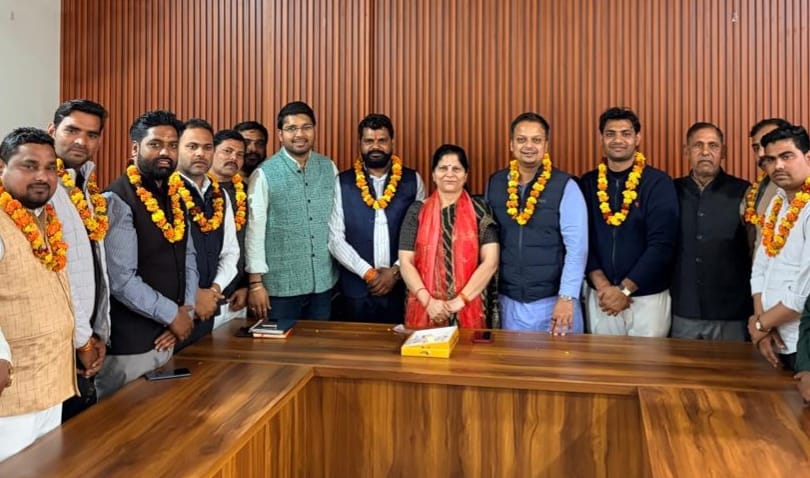 जिला भाजपा कार्यालय पर सभी मोर्चा के नवनियुक्त पदाधिकारियों का हुआ सम्मान,भाजपा जिलाध्यक्ष व जिला महामंत्री रहे मौजूद,,,