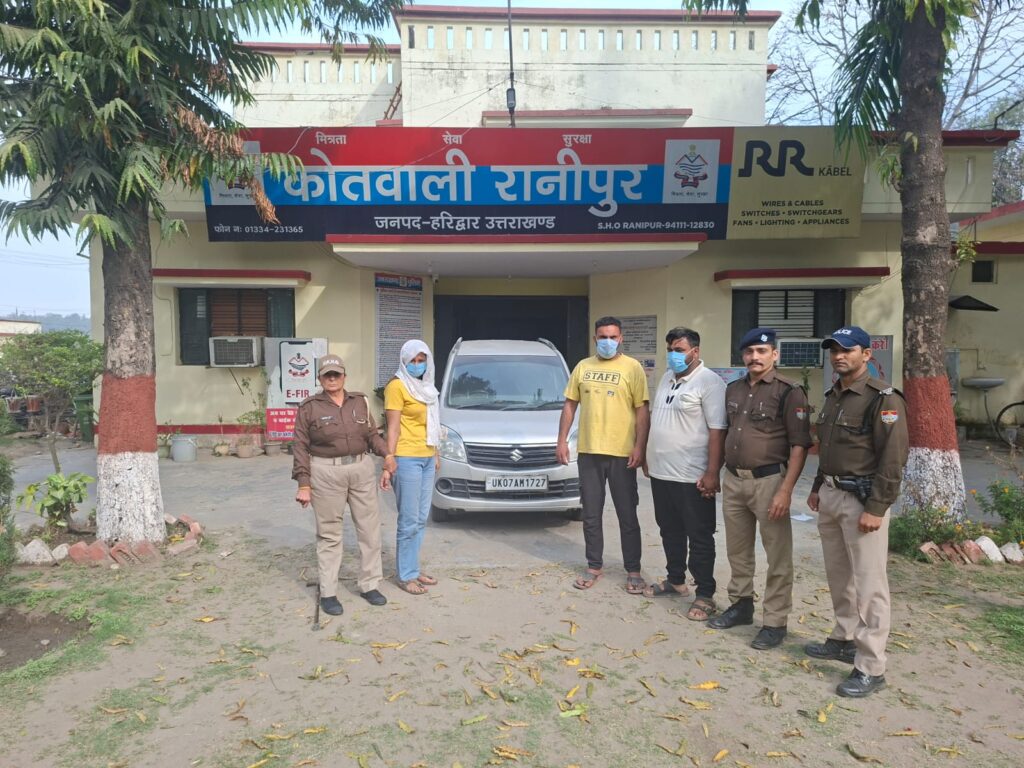 रानीपुर क्षेत्र में अनैतिक देह व्यापार के खिलाफ पुलिस ने बड़ी कार्रवाई करते हुए एक मकान में चल रहे कथित देह व्यापार के अड्डे का किया भंडाफोड़,,,