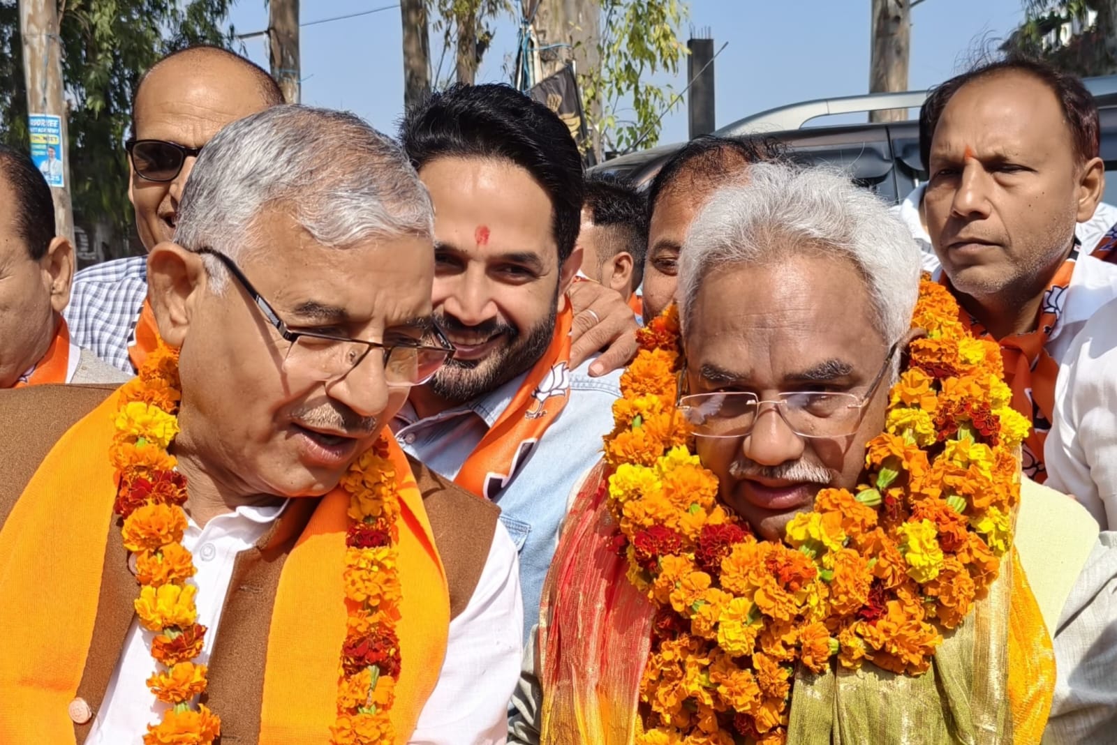 कैबिनेट मंत्री मदन कौशिक का रुड़की में हुआ जोरदार स्वागत,”ए टू जेड वर्कशॉप” पर उमड़ी कार्यकर्ताओं की भीड़