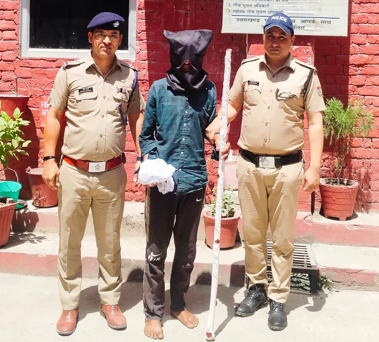 रोडीबेलवाला क्षेत्र में बाबा की बेरहमी से हत्या का मामला  महज 12 घंटे में पुलिस ने किया खुलासा,,,