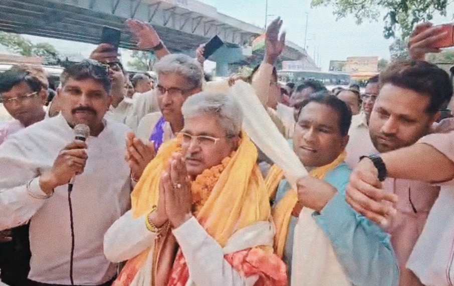 भाजपा कार्यालय में डॉ. अंबेडकर जयंती के कार्यक्रम में पहुंचे दुष्यंत गौतम,कांग्रेस पर साधा निशाना,,,