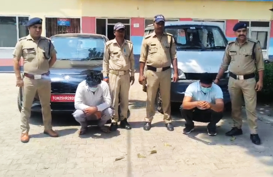 मंगलौर पुलिस ने अंतरराज्यीय वाहन चोर गिरोह का पर्दाफाश करते हुए हरियाणा निवासी दो शातिर वाहन चोरों को किया गिरफ्तार,,,