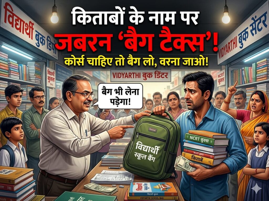 रुड़की, ग्रामीण इलाके में प्राइवेट स्कूलों और बुक सेंटरों की कार्यप्रणाली पर सवाल उठने लगे हैं, जहां कोर्स के नाम पर मनमानी और शर्तों का खेल खुलकर आ रहा सामने ,,,