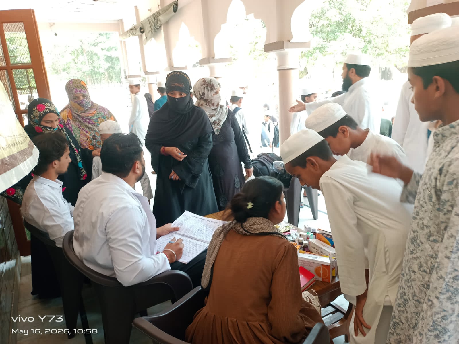 मदरसा दारुल उलूम रशीदिया, ज्वालापुर में विशाल एडोलिसेंट चाइल्ड हेल्थ कैंप का किया गया आयोजन,,,
