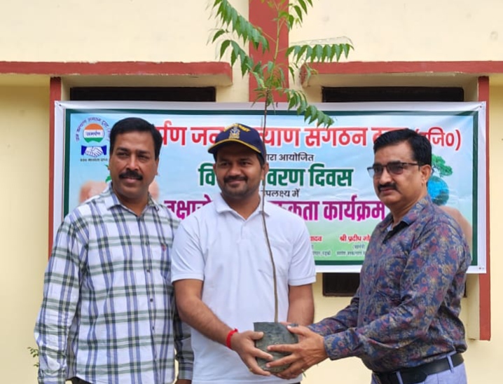 विश्व पर्यावरण दिवस पर ज्वाइंट मजिस्ट्रेट दीपक रामचंद्र सेट ने किया पौधारोपण,दिया पर्यावरण संरक्षण का संदेश,,,