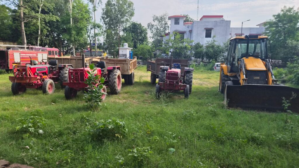 बुग्गावाला क्षेत्र में पुलिस की ताबड़तोड़ कार्रवाई से खनन माफियाओं में हड़कंप