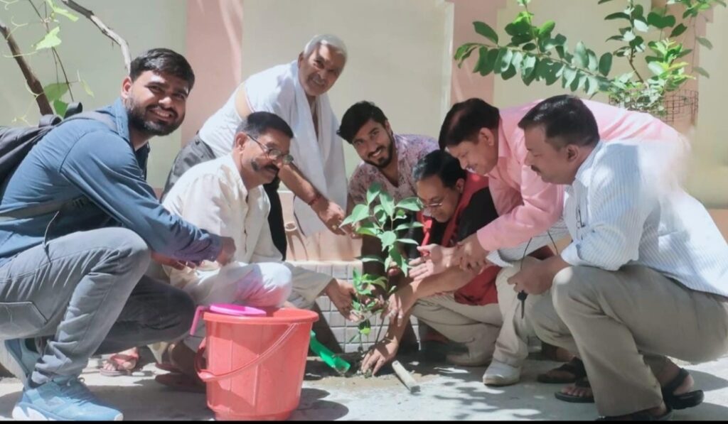 हरेला पर्व पर किया गया वृक्षारोपण,वरिष्ठ भाजपा नेता एडवोकेट नवीन कुमार जैन सहित अनेक लोग रहे मौजूद,,,