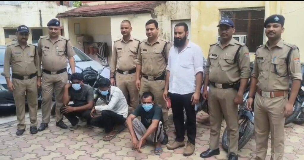 कोतवाली गंगनहर पुलिस ने 17 बाइकों सहित अंतरराज्यीय वाहन चोर गिरोह का भंडाफोड़ कर पुलिस ने की बड़ी सफलता हासिल,,,