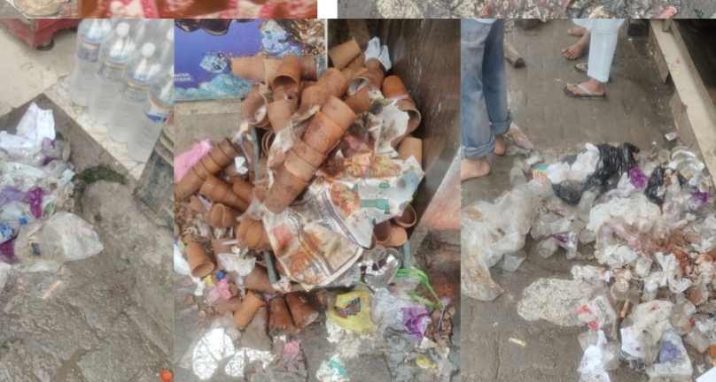 उर्स के मुख्य रस्मों के दौर में सफाई व्यवस्था की बदहाली ने प्रशासनिक तैयारियों की दी पोल,,,