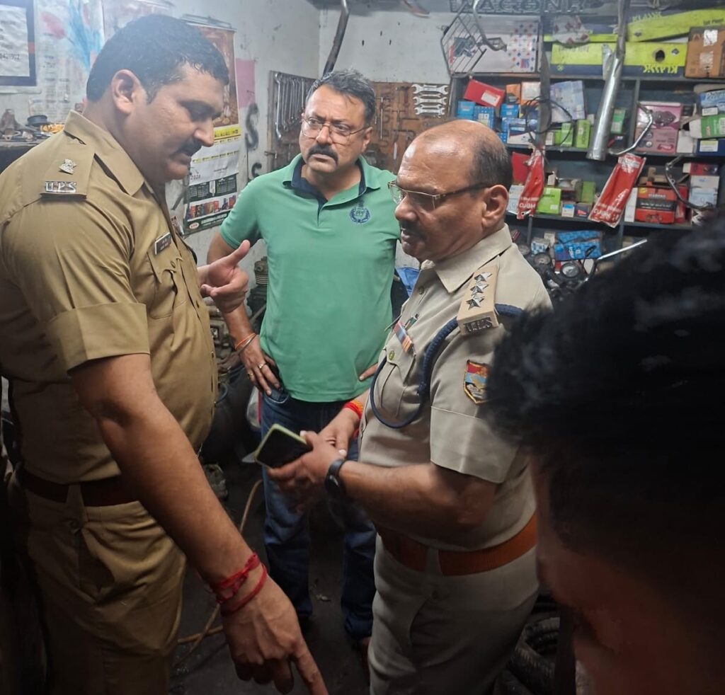 शांतरशाह में बाइक मैकेनिक युवक की हत्या के बाद पुलिस ने बदमाशों की धरपकड़ के लिए पूरी ताकत झोंकी,,,