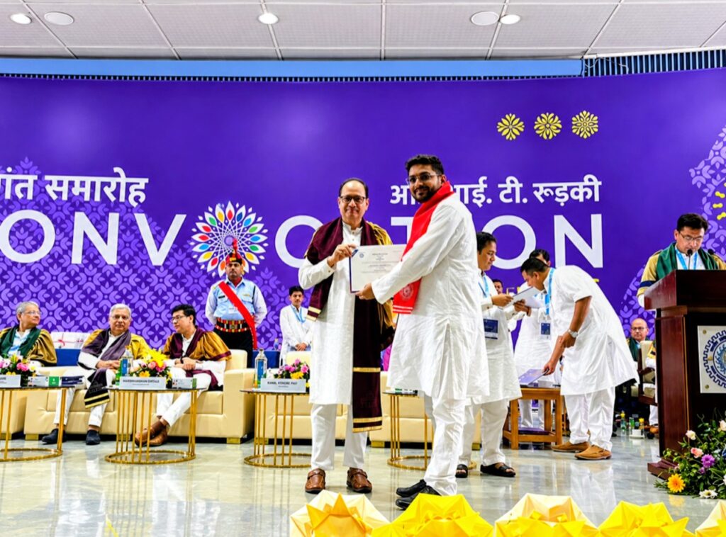 भारतीय प्रौद्योगिकी संस्थान रुड़की (आईआईटी रुड़की) का दो दिवसीय दीक्षांत समारोह 2026 उच्च शिक्षा, शोध, नवाचार और अकादमिक उपलब्धियों के उत्सव के साथ हुआ संपन्न,,,